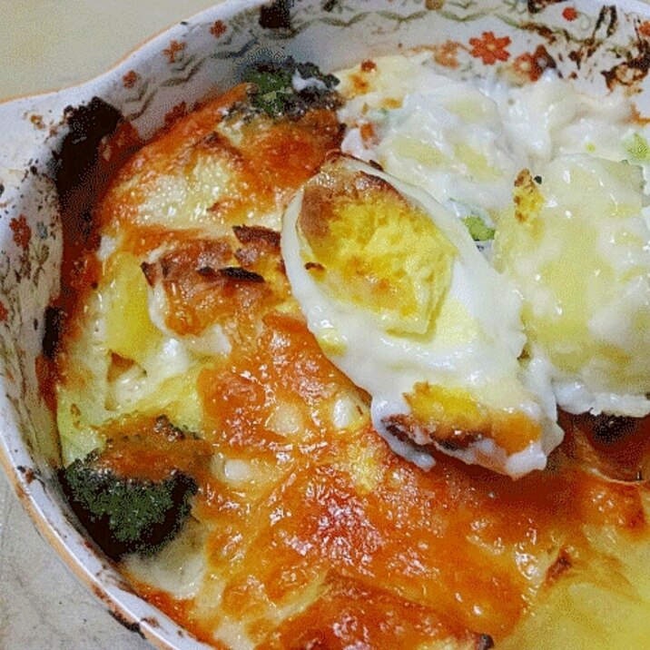 手作りホワイトソース&「ポテトグラタン」